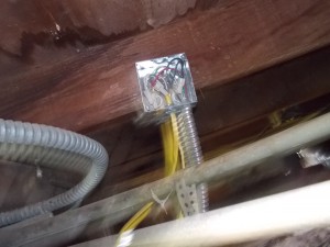 Home Inspection - Sub floor Electrical Inspection