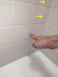 Hidden moisture damage found during a home inspection in Rancho Cucamonga