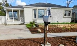 home inspector performing a residential property inspection in Fontana CA