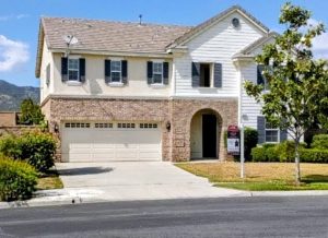 home inspector performing a residential property inspection in Fontana CA